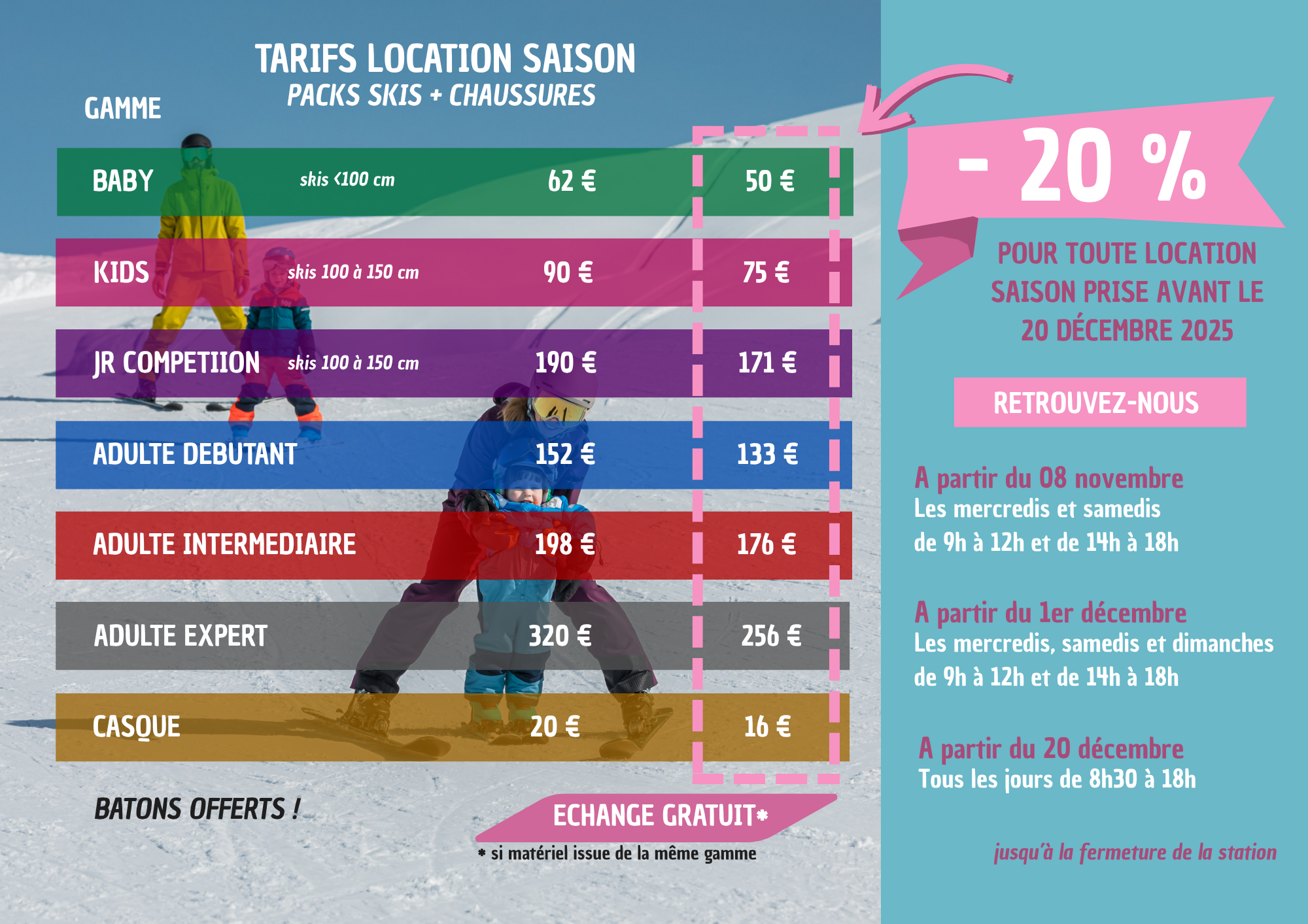 location saison bellevaux pas cher