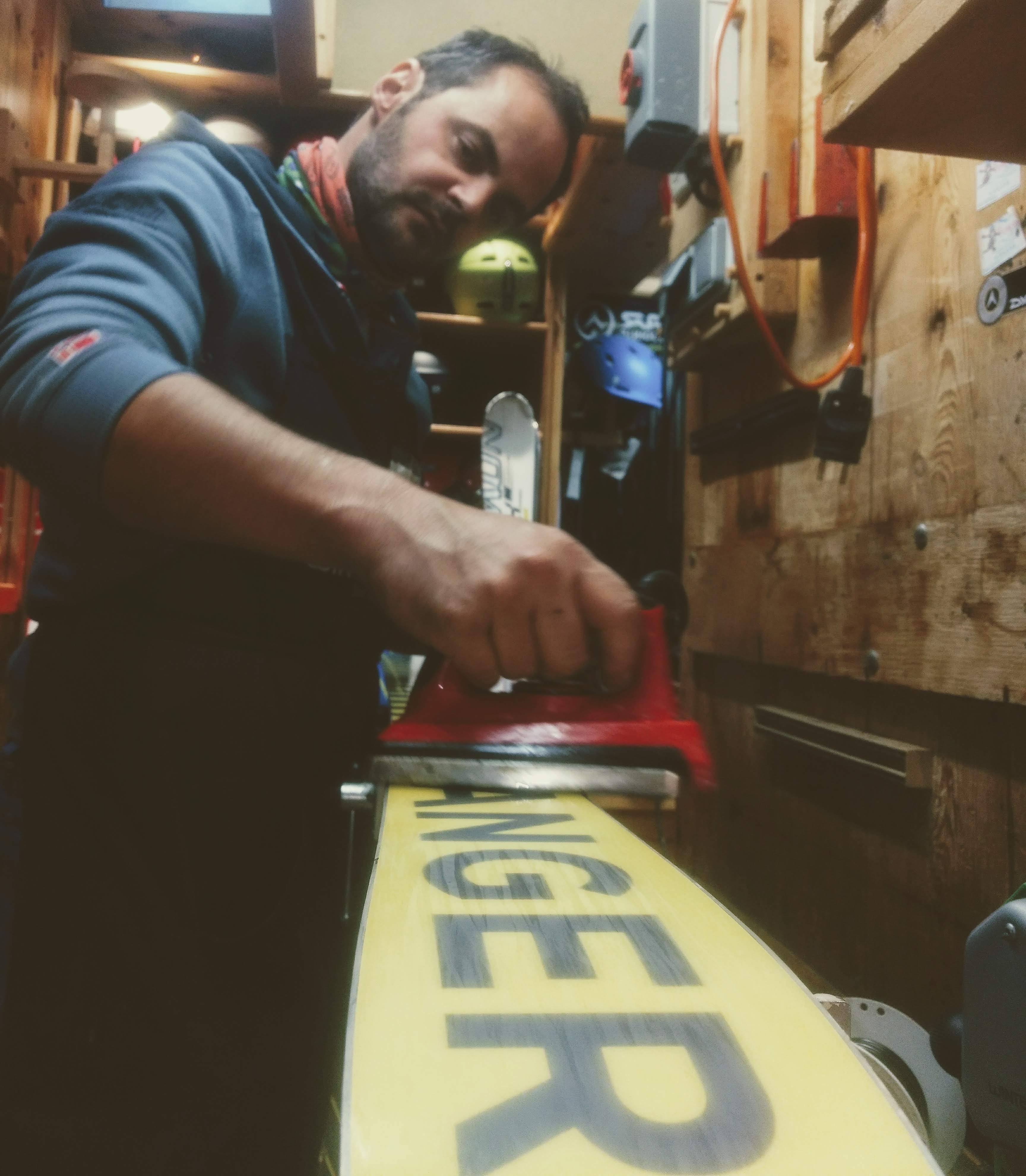 Entretien de skis Bellevaux Hirmentaz